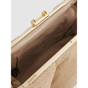 REISS MADISON Woven Clutch Bag